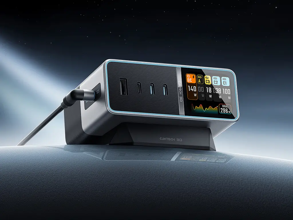 Cuktech Rilis Desktop Charger 300W untuk Banyak Perangkat