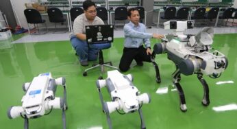 Robot Anjing ITS Bisa Patroli Otomatis Pakai AI Canggih