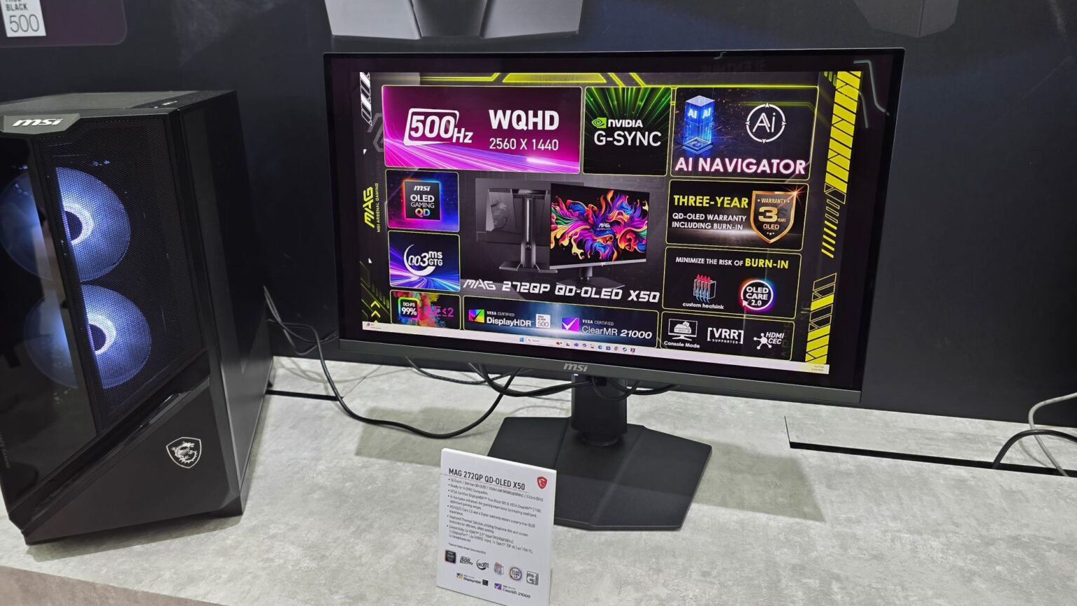 MSI Luncurkan Monitor Gaming 500Hz untuk Performa Ekstrem